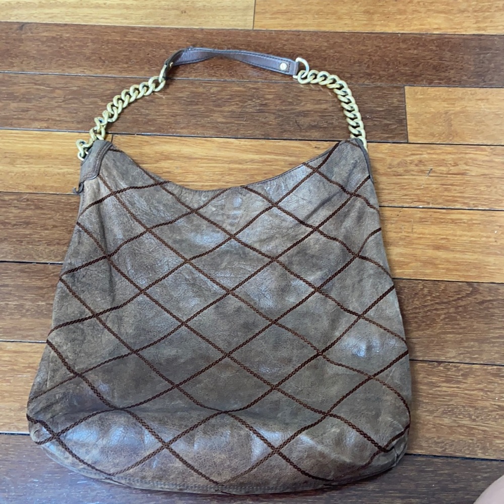 Brown Tory Burch shoulder bag